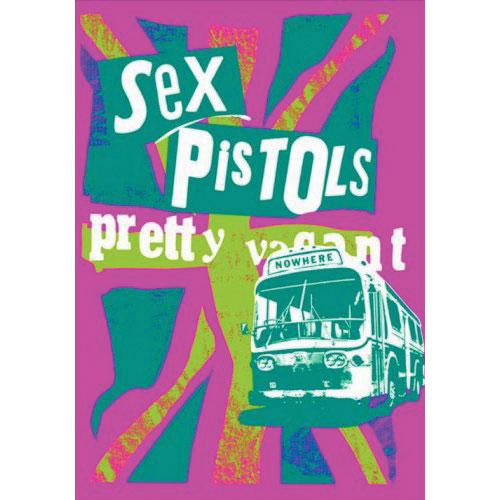 Sex Pistols Pretty Vacant Post Card