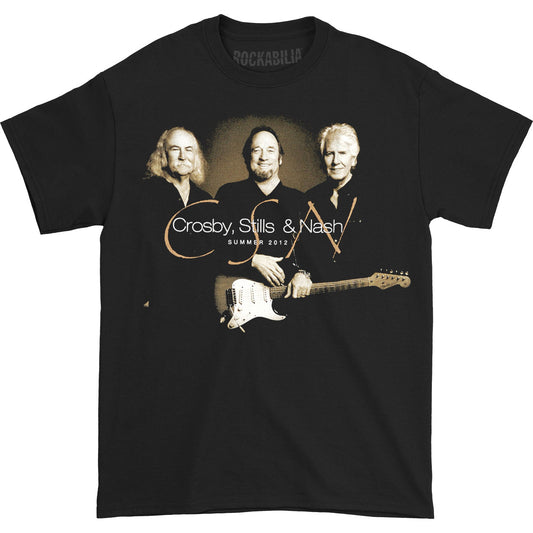 Crosby Stills Nash Young 2012 Tour Photo T-shirt