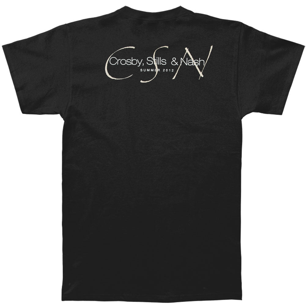 Crosby Stills Nash Young Group Photo T-shirt