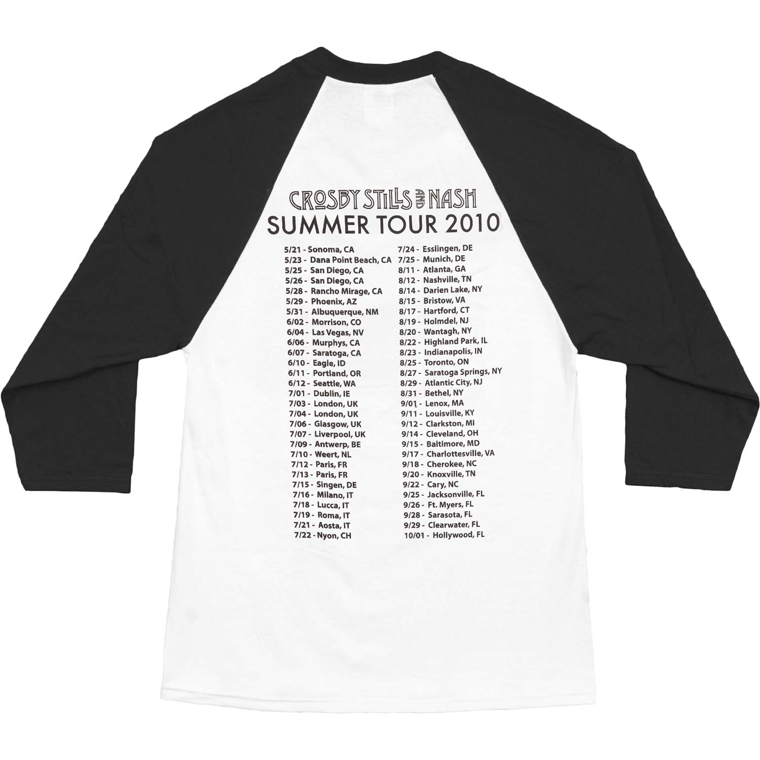 Crosby Stills Nash Young M.U.S.E. T-shirt