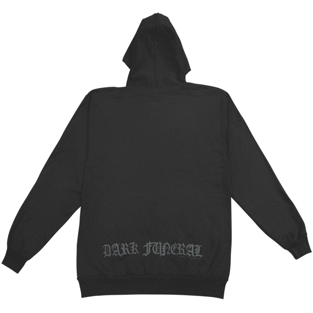 Dark Funeral Logo Zippered Hooded Sweatshirt