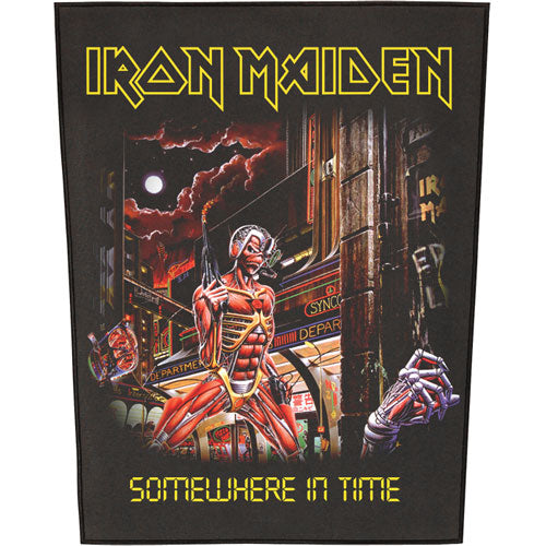 Iron Maiden Somewhere In Time Back Patch