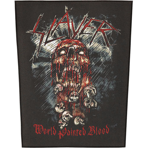 Slayer World Painted Blood Back Patch
