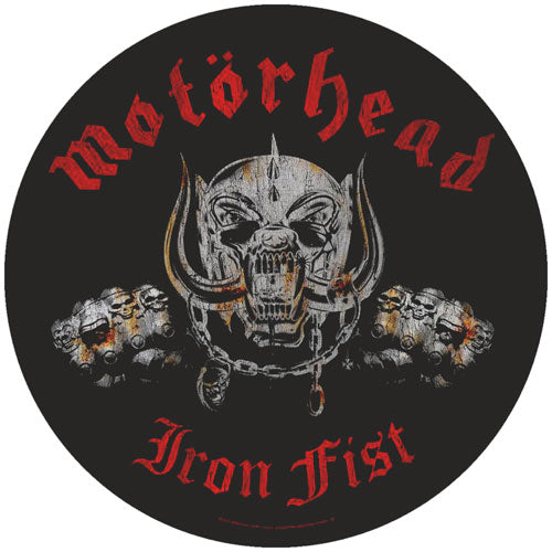 Motorhead Iron Fist Back Patch