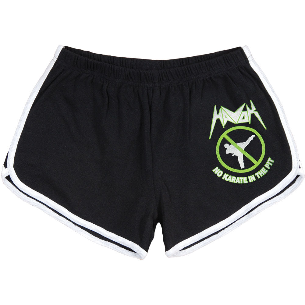 No Karate In The Pit Booty Shorts