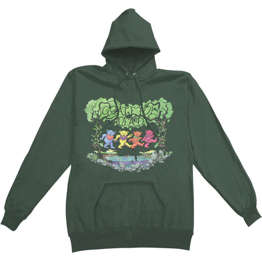 Grateful Dead Grateful Dead Wood Bears Hoodie Hooded Sweatshirt