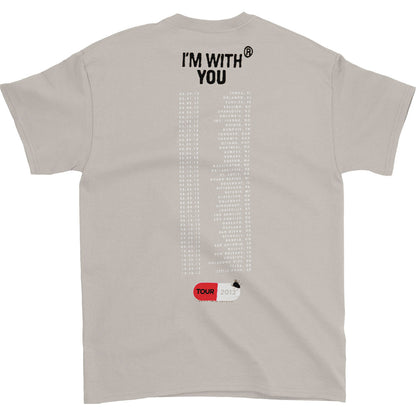 Red Hot Chili Peppers I'm With You 2012 Tour T-shirt
