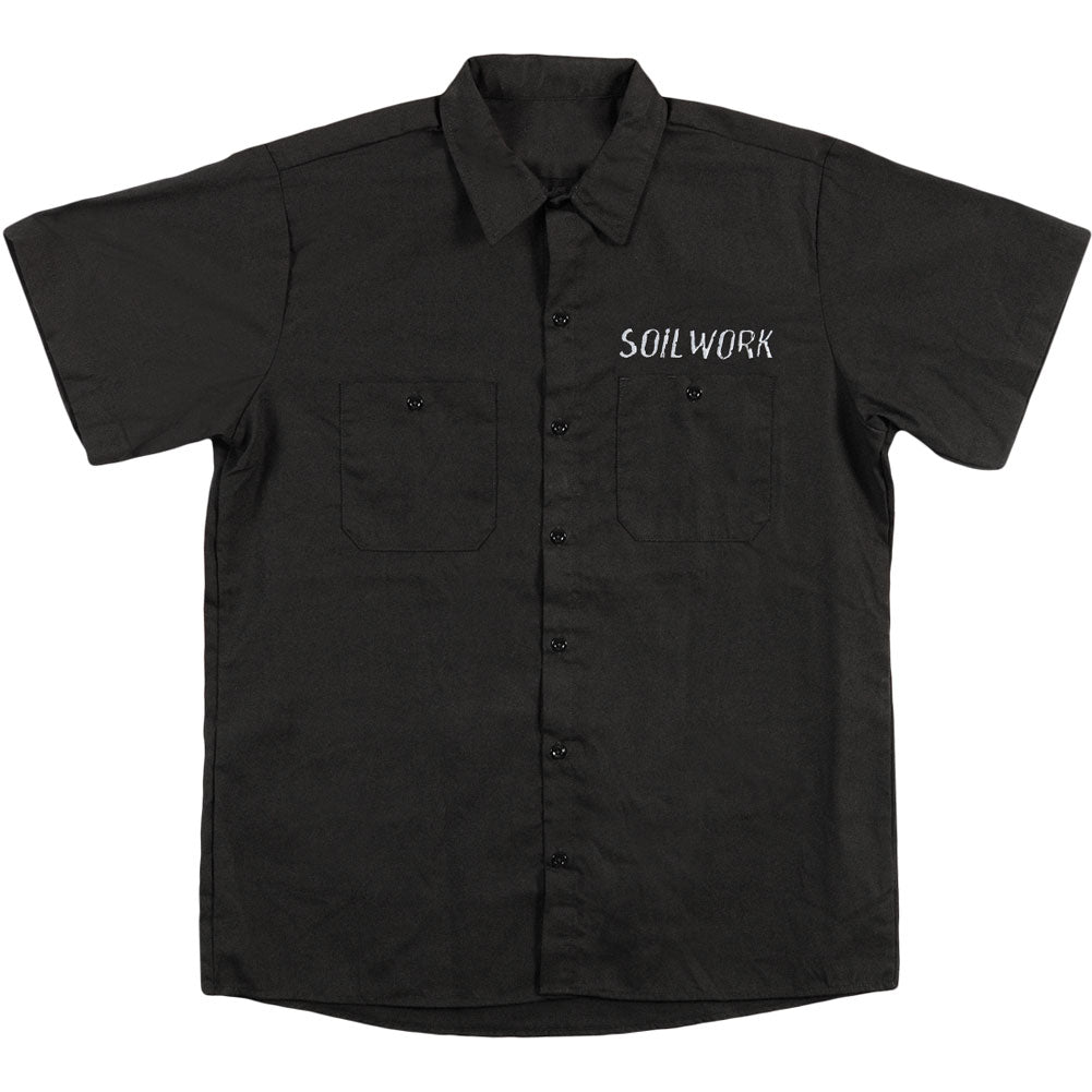 Soilwork Embroidered Logo With Anchor Work Shirt