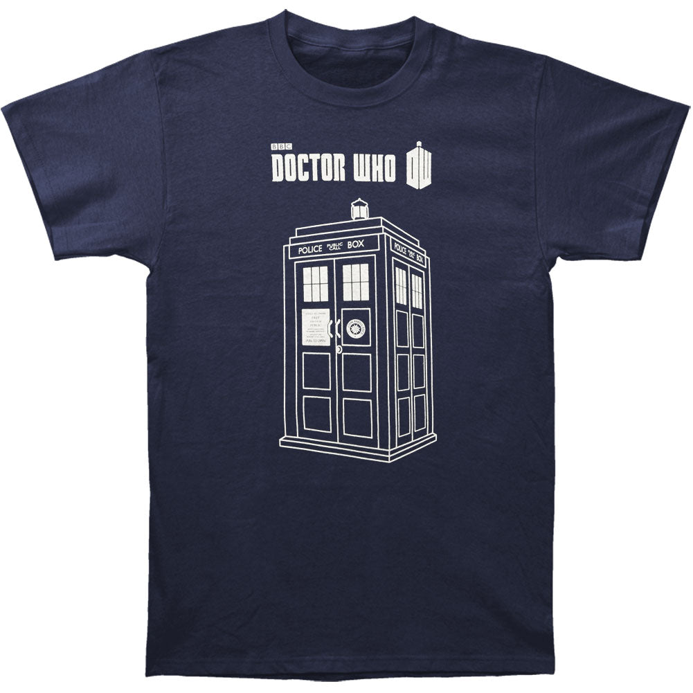 Doctor Who Linear Tardis T-shirt