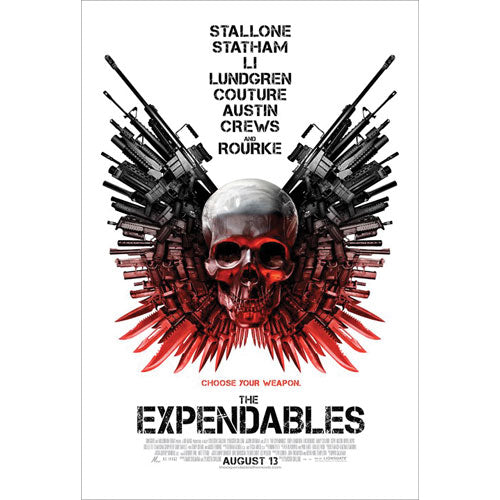 Expendables Movie Sheet Domestic Poster