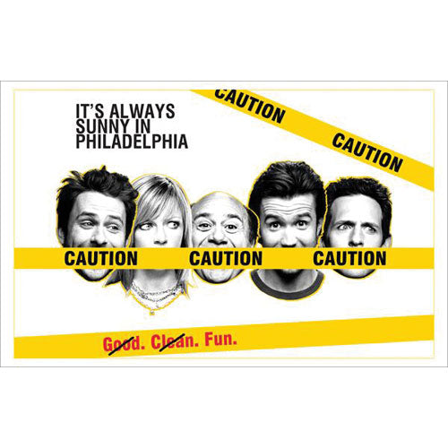 It's Always Sunny In Philadelphia Cast Domestic Poster