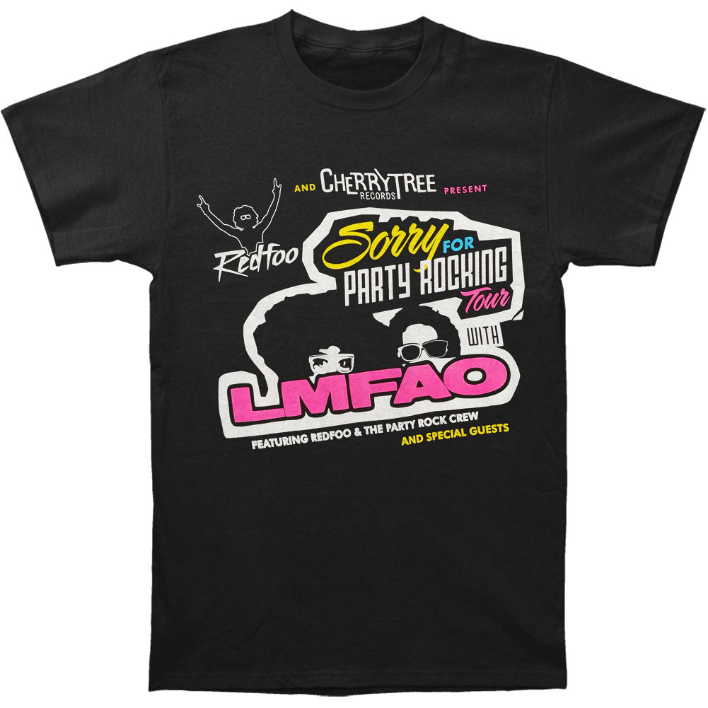 LMFAO Red Foo Tour Slim Fit T-shirt