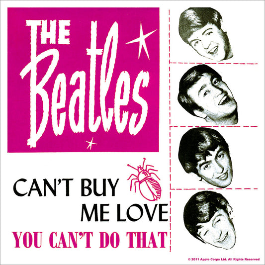 Can't Buy Me Love/You Can't Do That Coaster