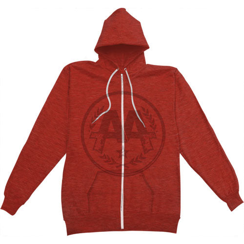 Asking Alexandria Logo Zippered Hooded Sweatshirt