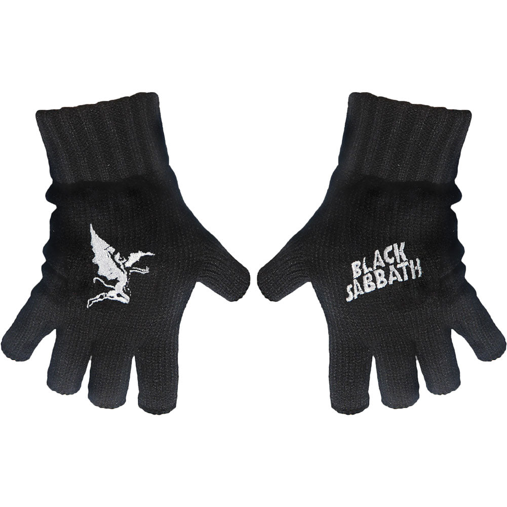 Logo Devil Knit Gloves