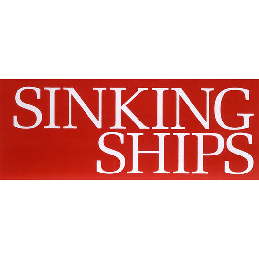 Sinking Ships Logo Sticker