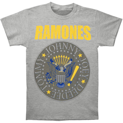 Ramones Yellow And Blue Seal T-shirt