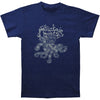 Octopus on Indigo Slim Fit T-shirt