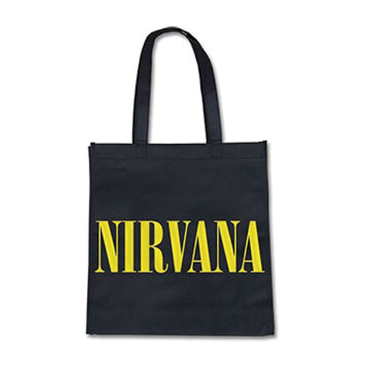Nirvana Logo Grocery Tote