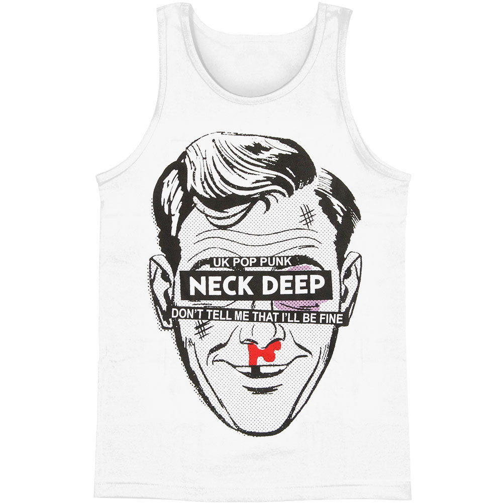 Neck Deep Head Mens Tank
