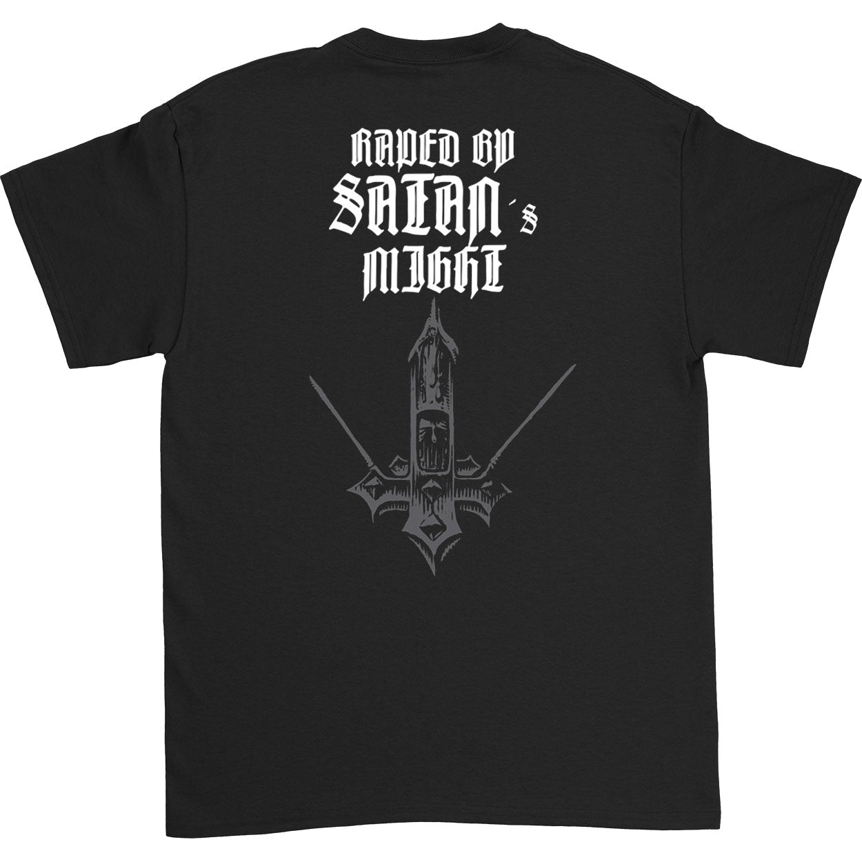 Impaled Nazarene Raped By Satan's Might T-shirt