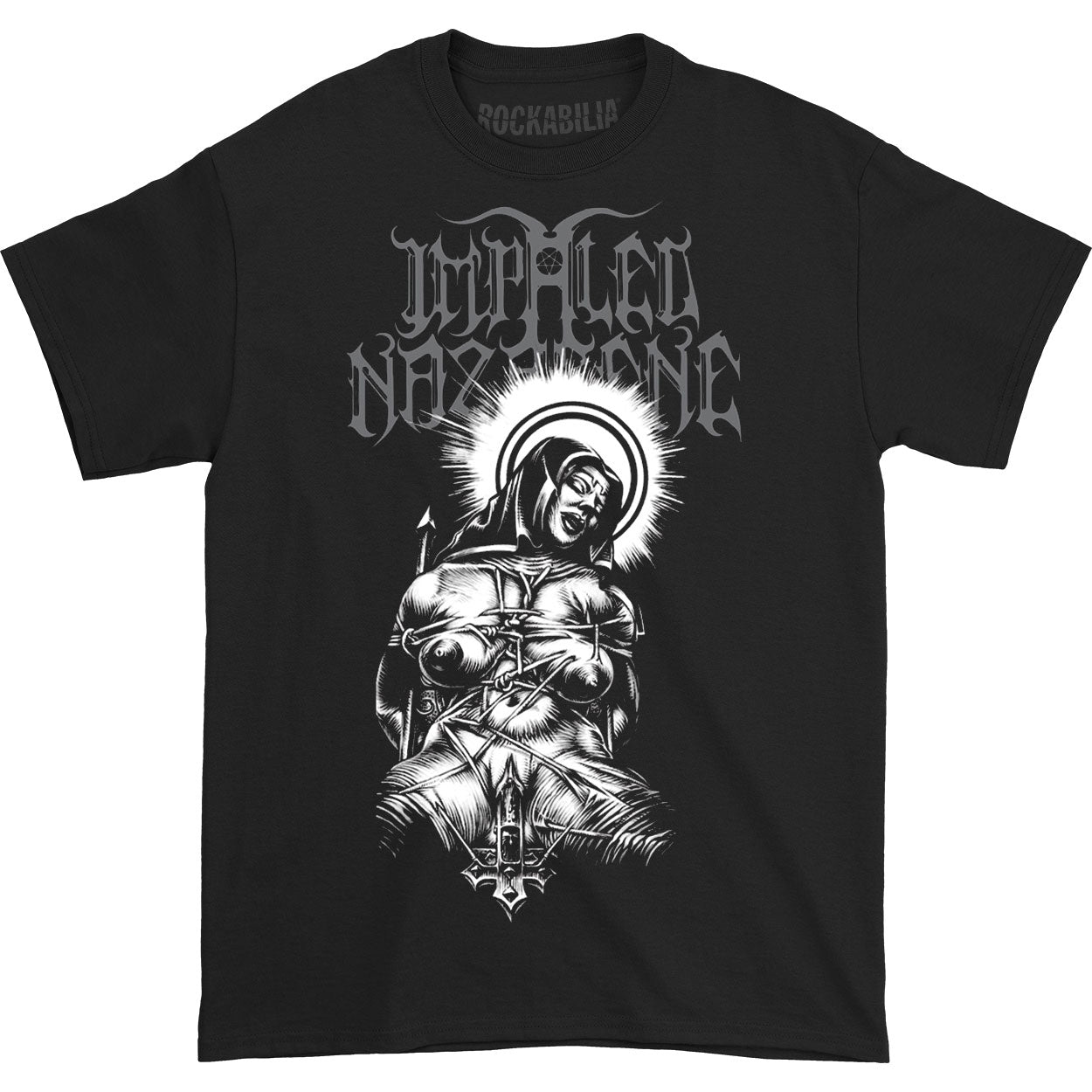 Impaled Nazarene Raped By Satan's Might T-shirt