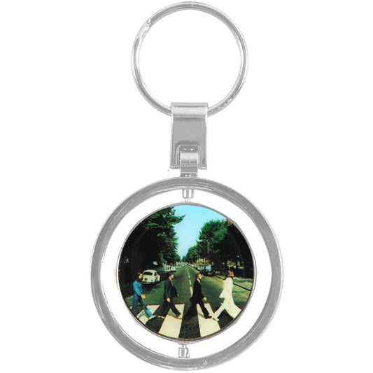 Beatles Abbey Road Spinner Key Chain