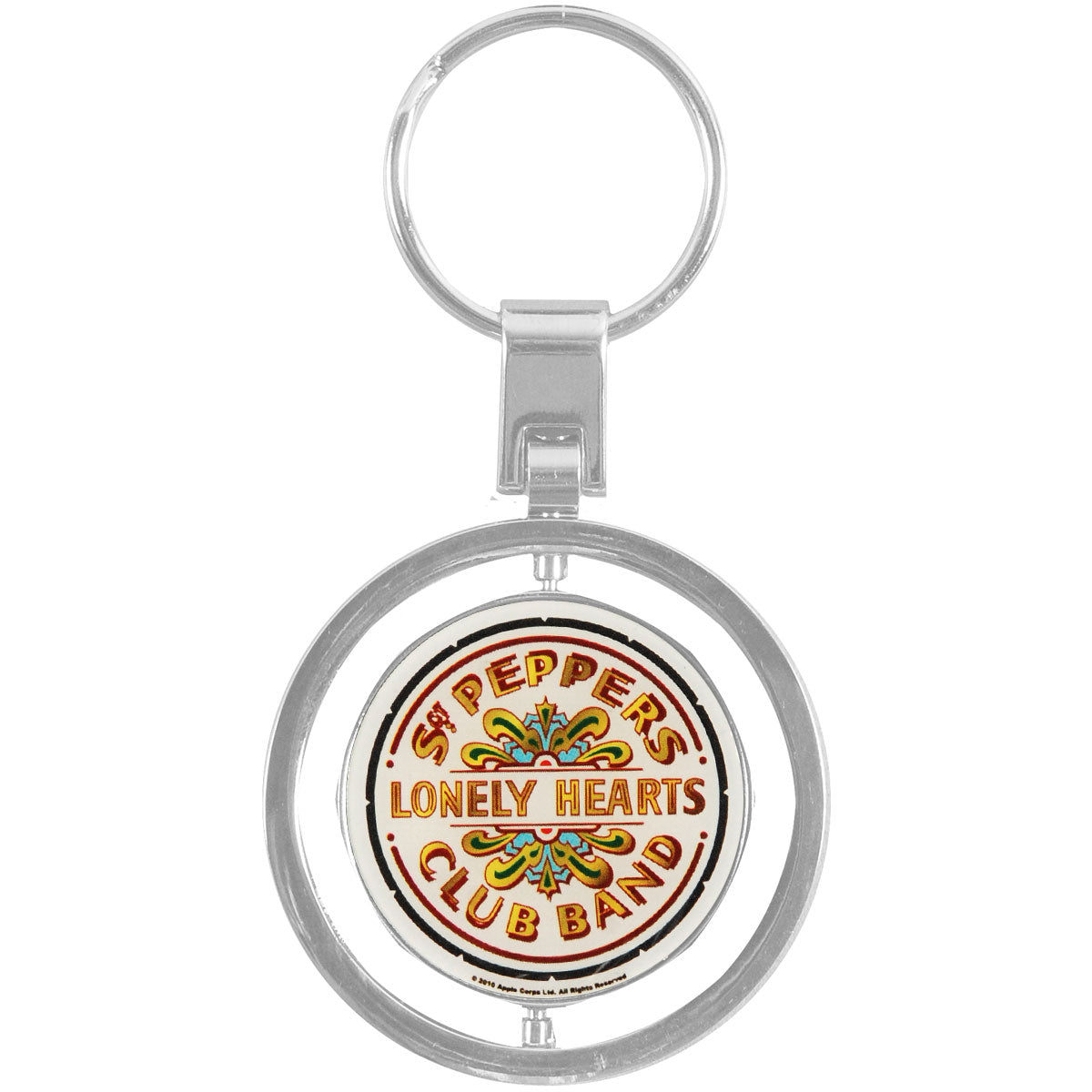 Beatles Sgt Pepper Spinner Key Chain