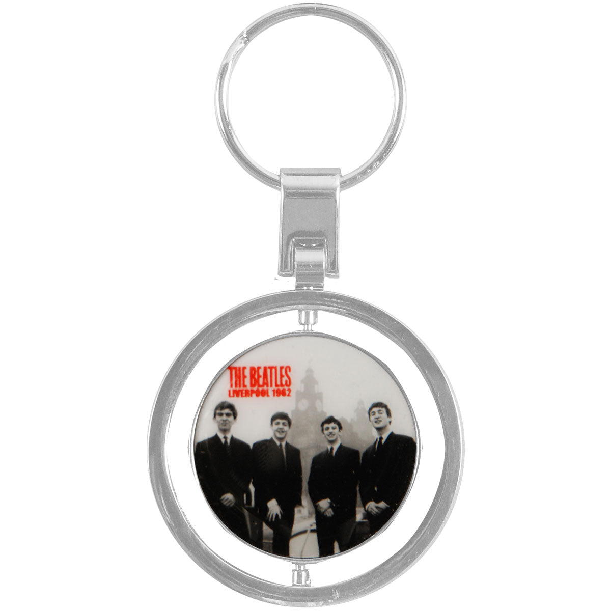 Beatles Liver Building Spinner Key Chain