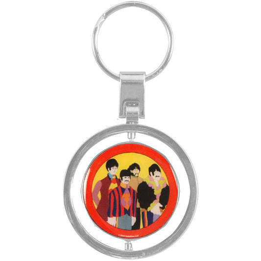 Beatles Yellow Submarine Spinner Key Chain