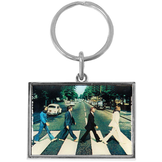 Beatles Abbey Road Crossing Metal Key Chain