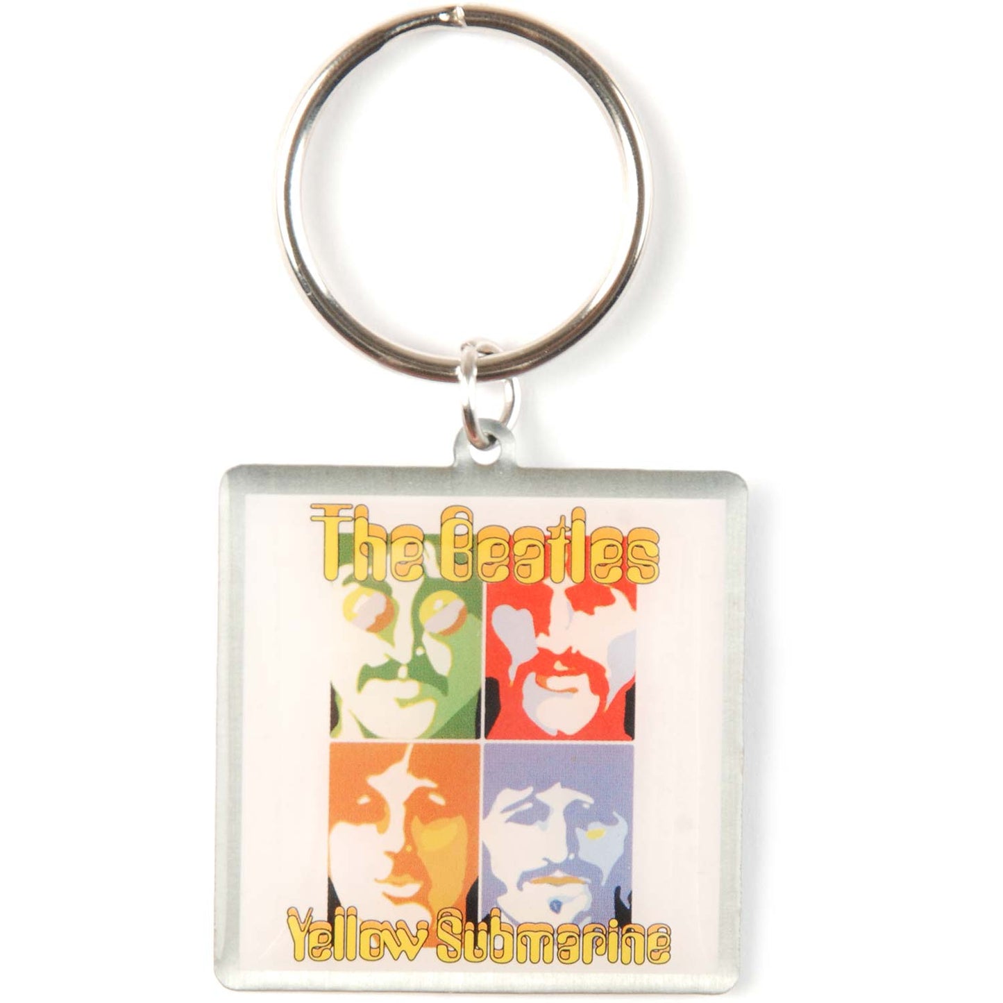 Beatles Yellow Submarine Metal Key Chain