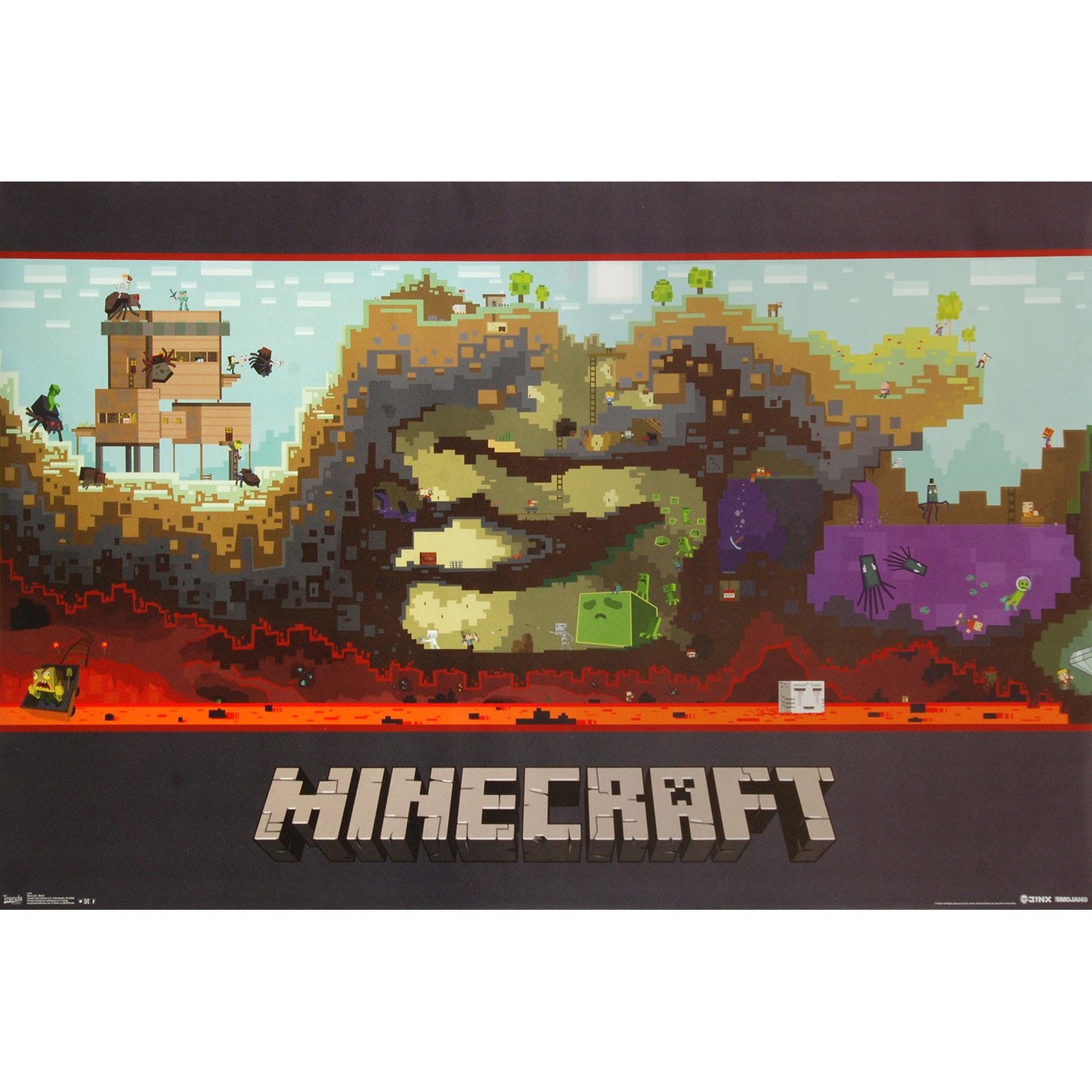 Minecraft Domestic Poster