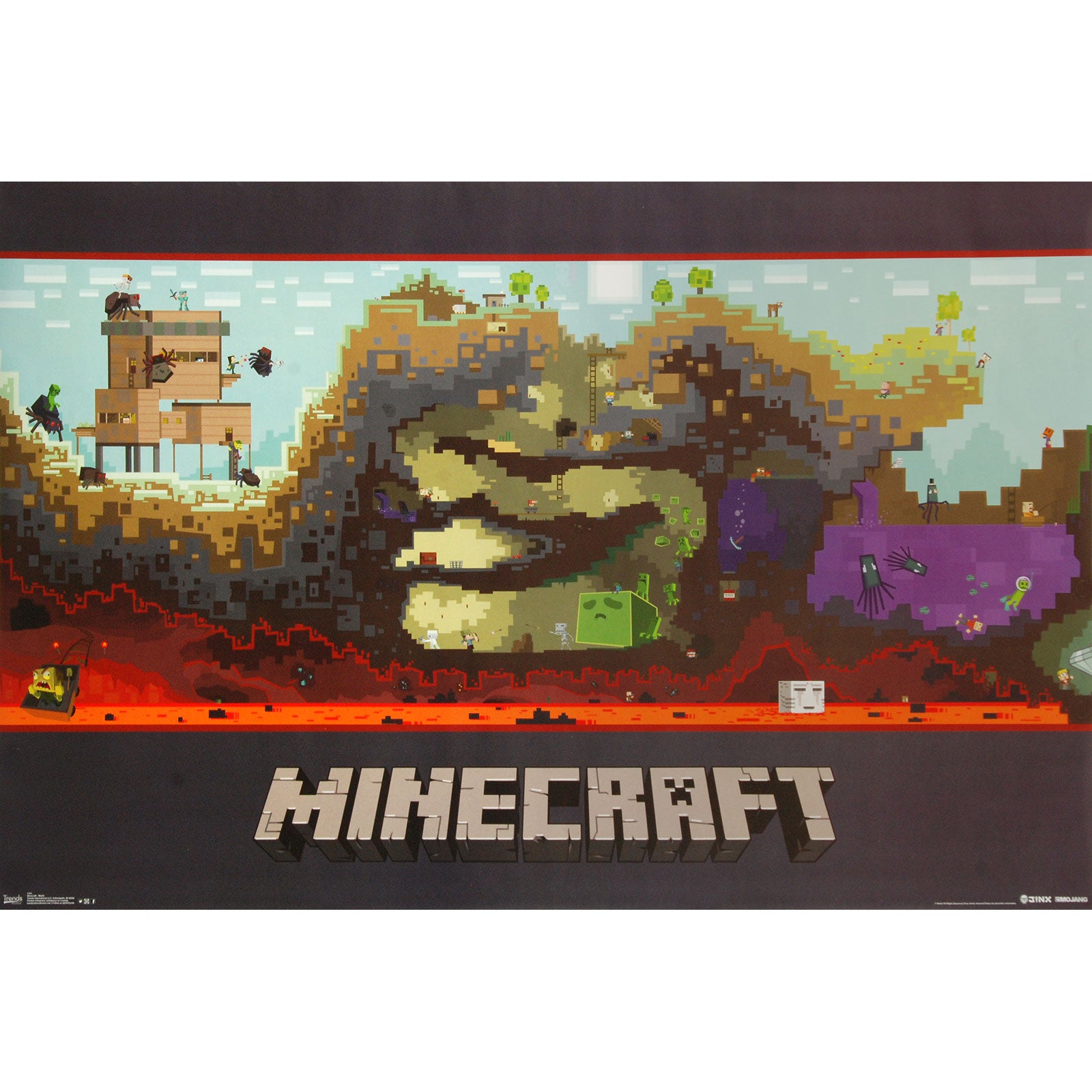 Minecraft Domestic Poster