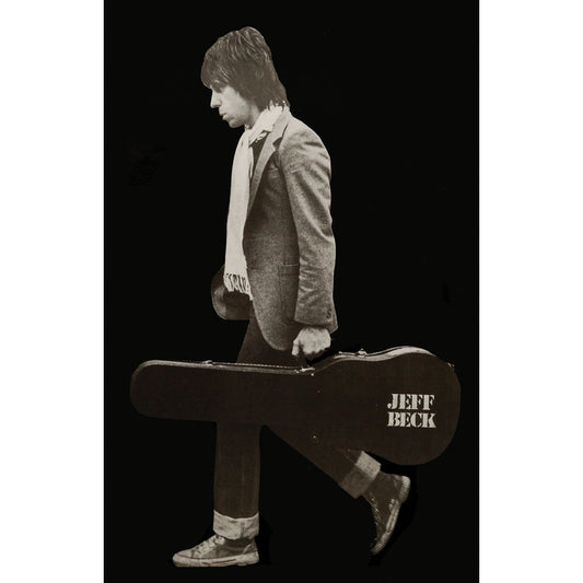 Jeff Beck Carrying Guitar Import Poster
