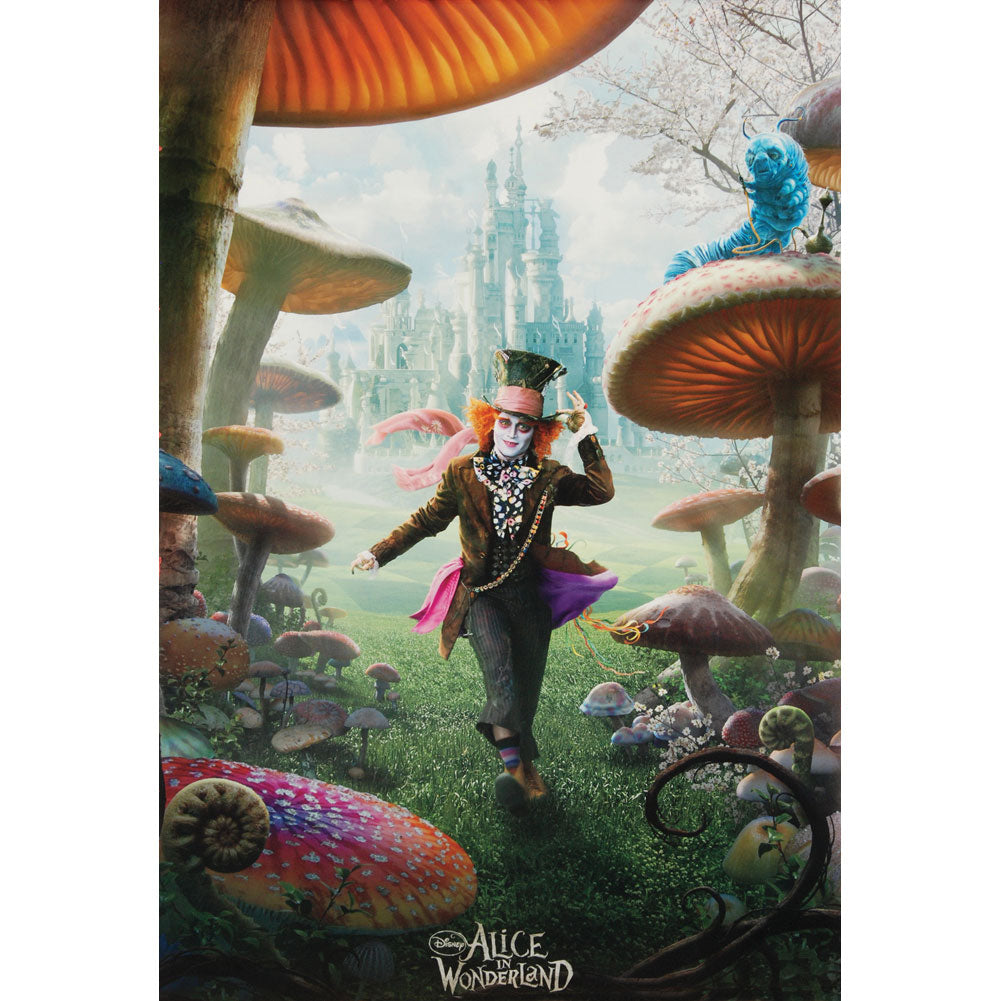 Alice In Wonderland The Mad Hatter Domestic Poster