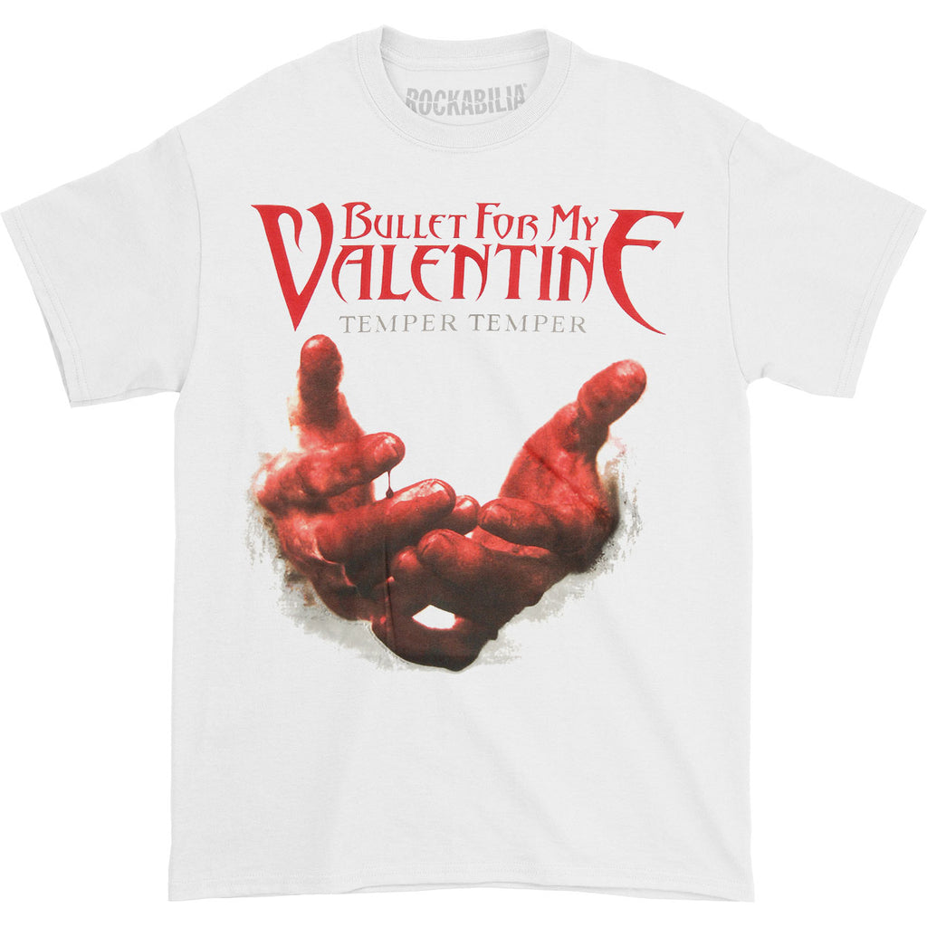 Bullet For My Valentine Temper Temper Bloodhands T-shirt