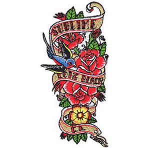 Flowers Embroidered Patch