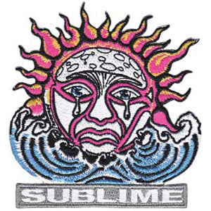 Weeping Sun Embroidered Patch