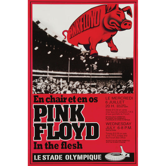 Pink Floyd Concert Domestic Poster
