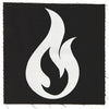 Flame Cloth Back Patch