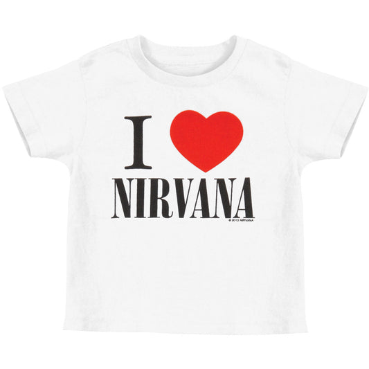Nirvana I Love Nirvana Toddler T Childrens T-shirt