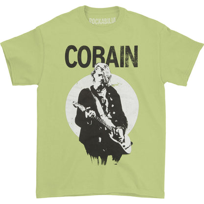 Nirvana Kurt CobainStanding Guitar Photo T-shirt