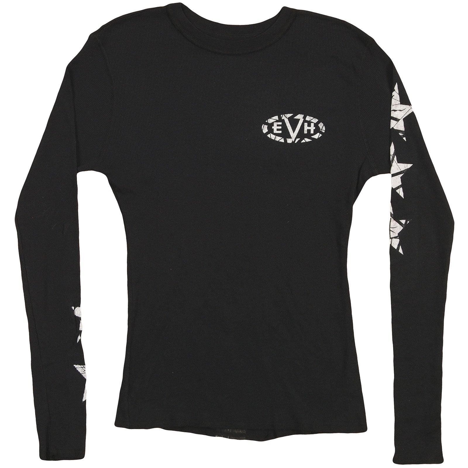 B&W Stripes Guitar Thermal  Long Sleeve