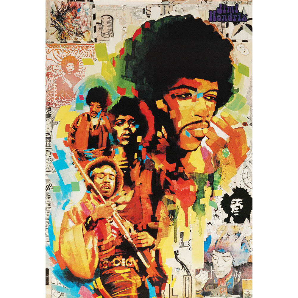 Jimi Hendrix Import Poster