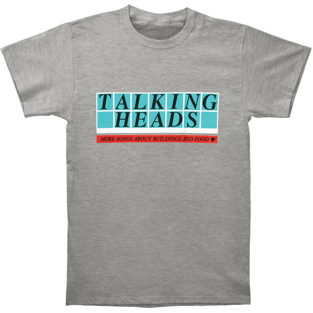 Talking Heads More Songs Logo Vintage T-shirt