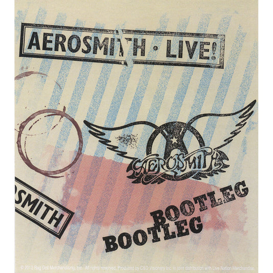 Aerosmith Aerosmith Bootleg Sticker