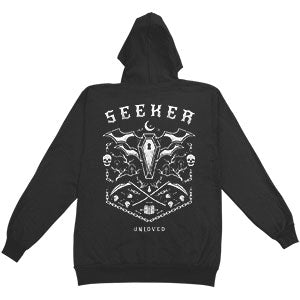 Seeker Grave Zippered Hooded Sweatshirt