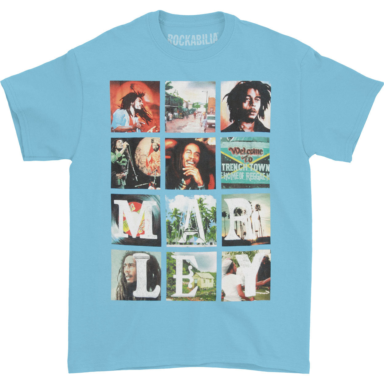 Bob Marley Block Images T-shirt