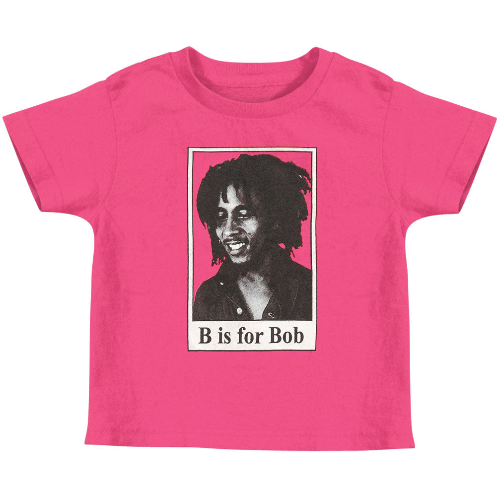 Bob Marley B Is For Bob Toddler Childrens T-shirt